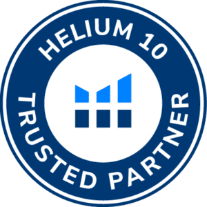 Helium 10 Trusted Partner Badge